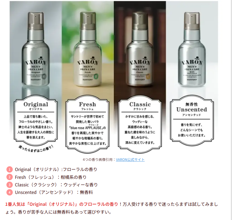 VARON使用例